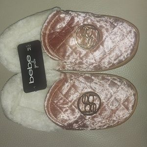 Bebe girls slippers